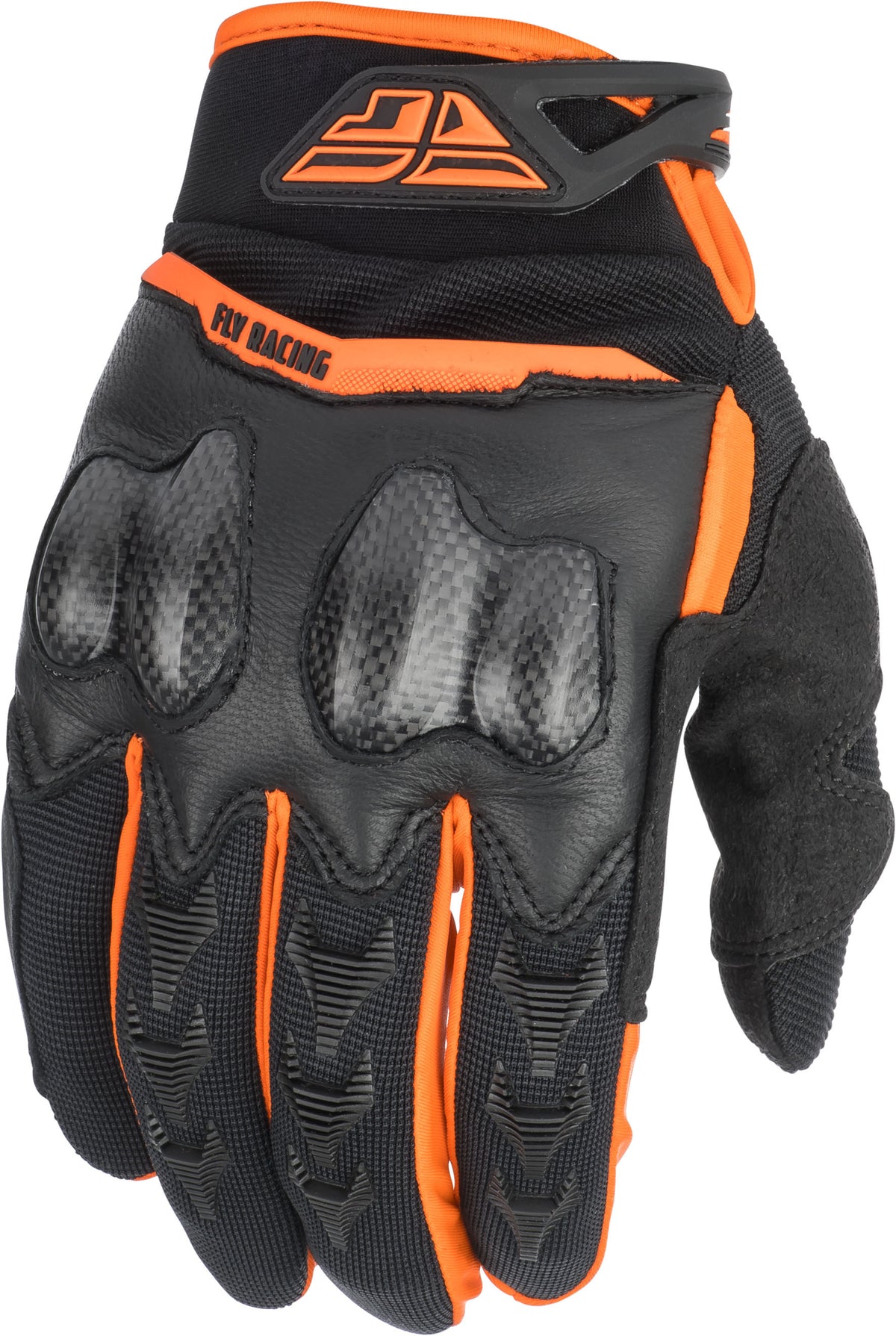 Fly Racing Patrol XC Offroad MX Gloves Orange/Black Size 12