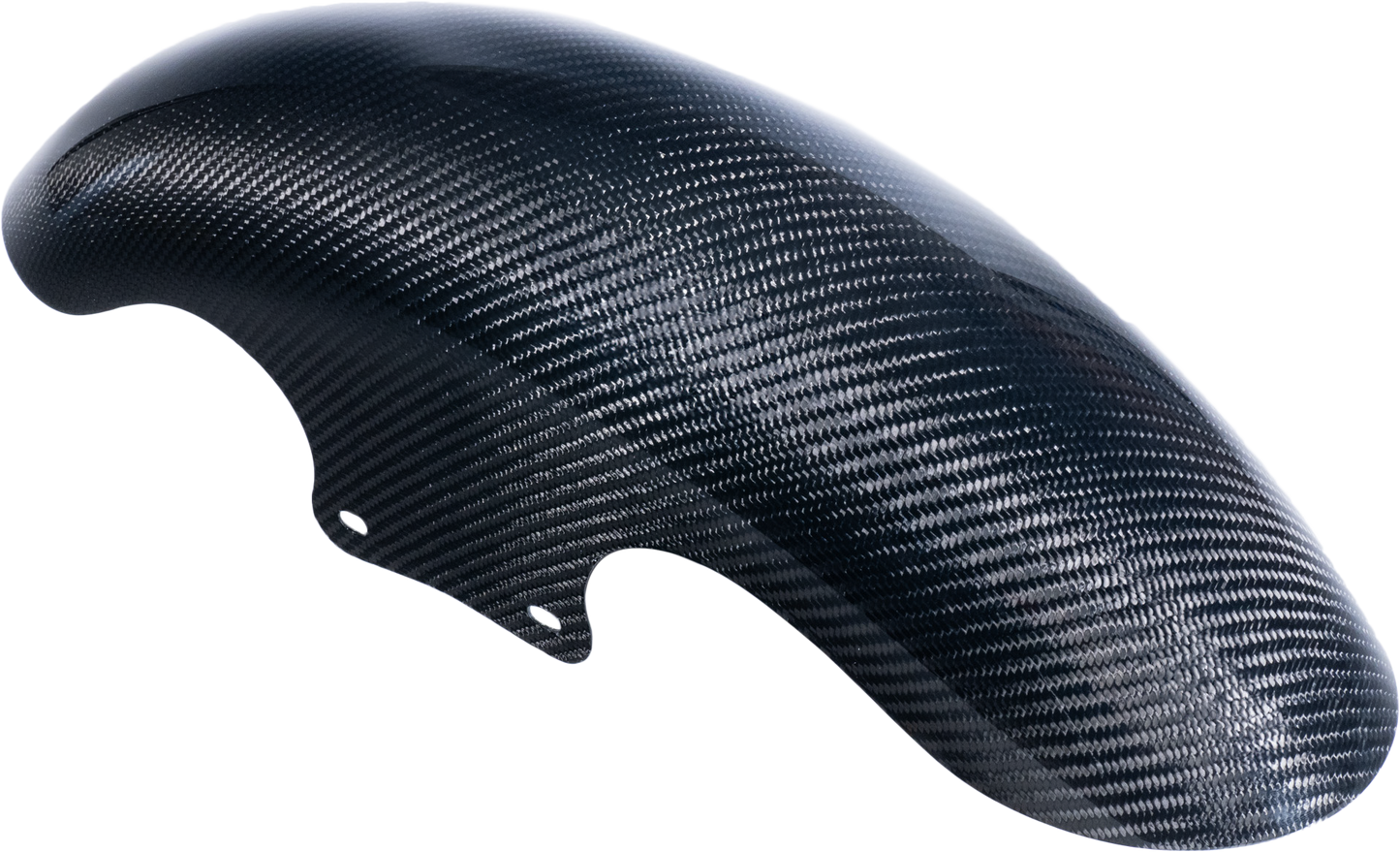 HOFMANN DESIGNS Carbon Fiber Short Fender for 21-Inch CVO V-Twin Motorcycles - Lightweight and Custom Fit