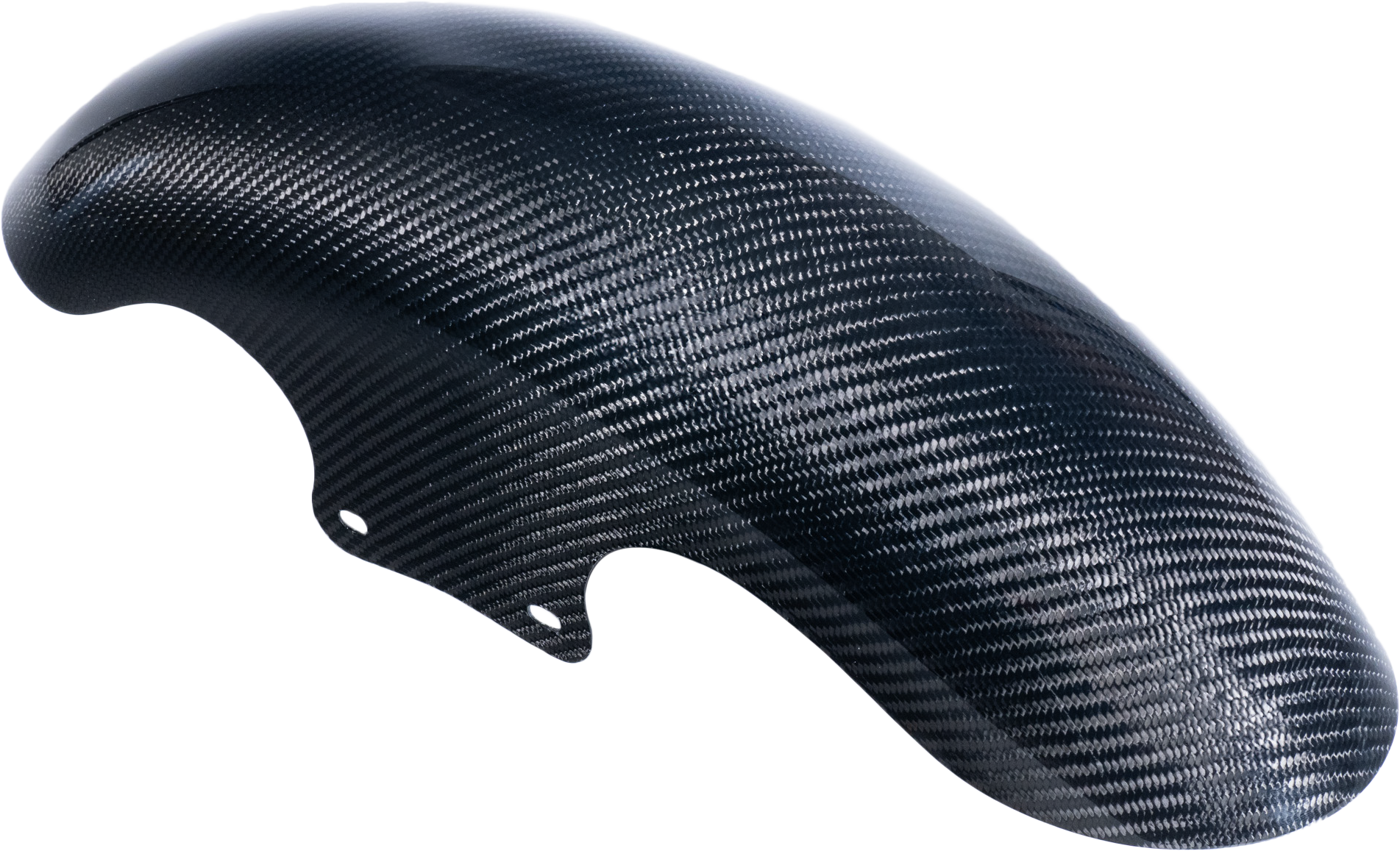 HOFMANN DESIGNS Carbon Fiber Short Fender for 21-Inch CVO V-Twin Motorcycles - Lightweight and Custom Fit