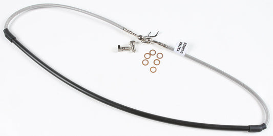 GBRAKES Steel Front Brake Line for KTM Offroad Motorcycles (Part Number FK003D428)