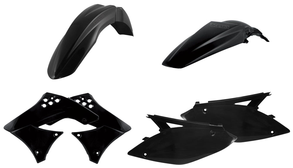 ACERBIS Plastic Kit for Kawasaki KX450F 2009-2011 - Black Replacement Body Parts