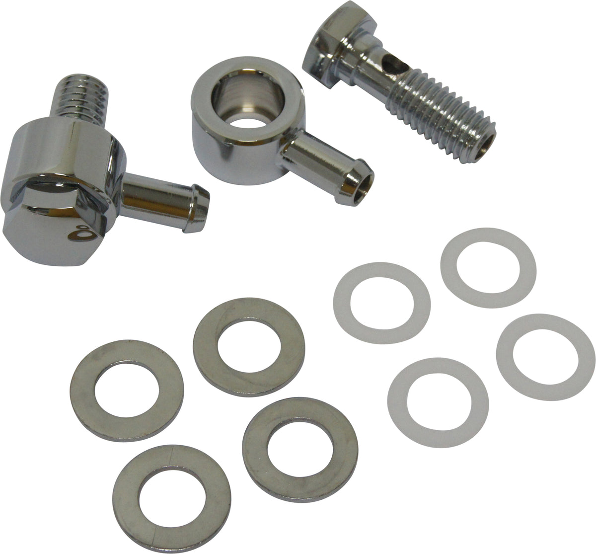 HardDrive Breather Fittings with Bolts for Evo Bigtwin and XL - Part 38-133