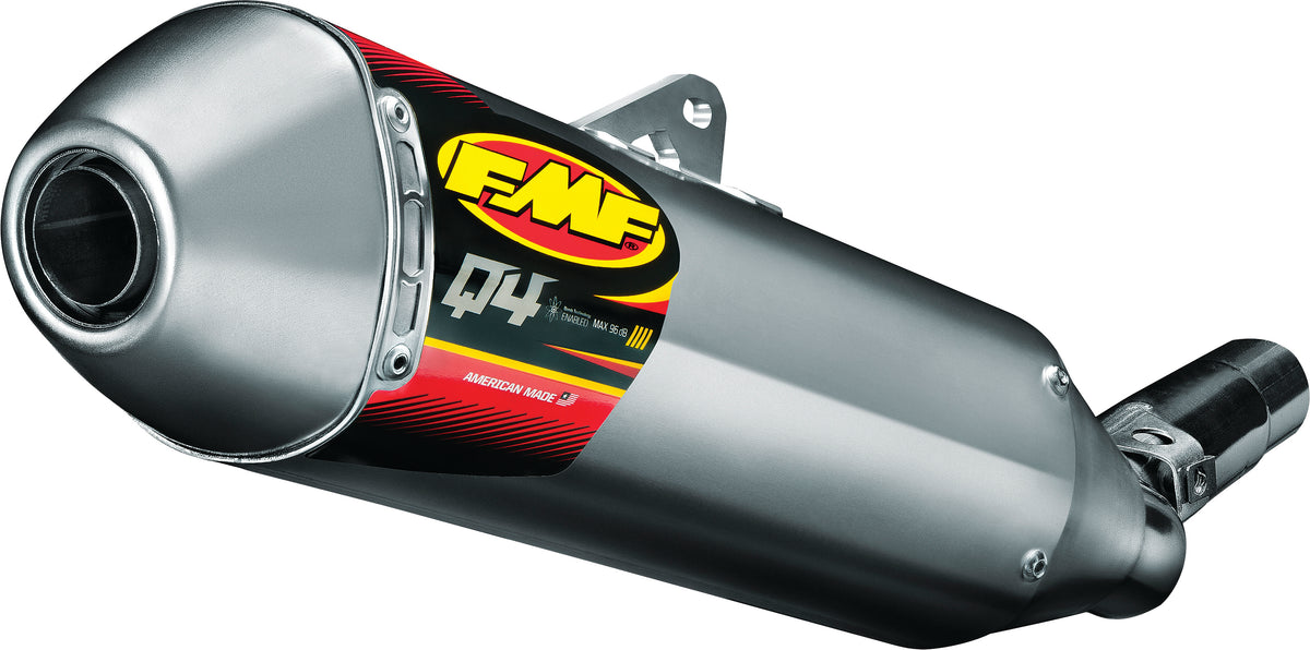 FMF Q4 Hex Slip-On Exhaust for Yamaha YZ450F and YZ450FX 2018-2022