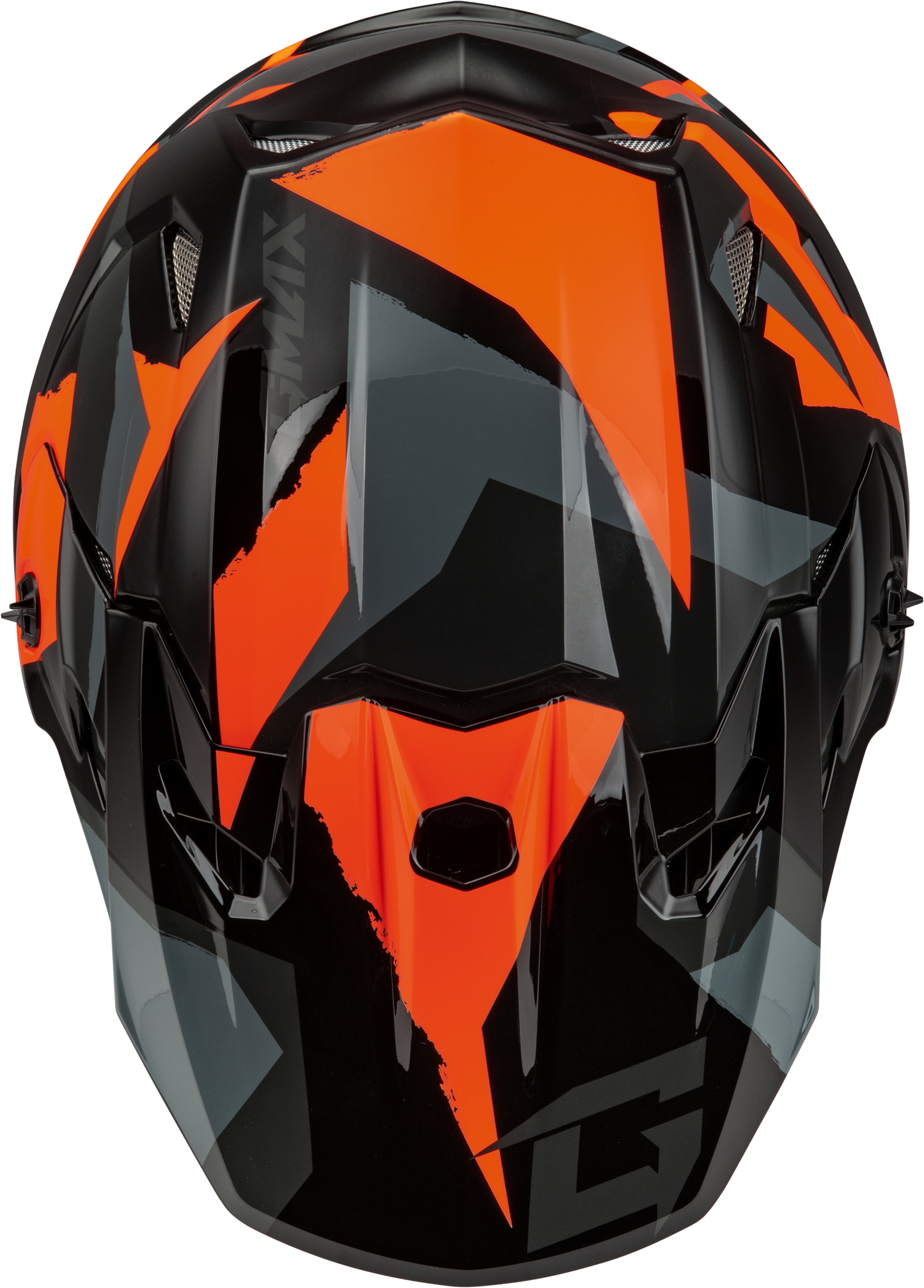 GMAX MX-96 Off-Road Helmet Large Black and Orange – Safety, Comfort, and Ventilation