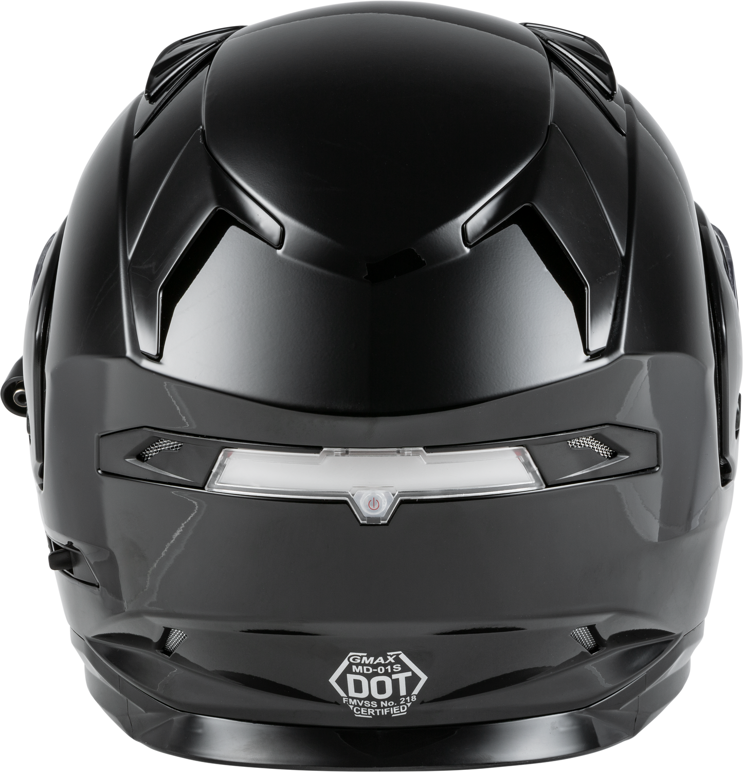GMAX MD-01S Modular Snow Helmet with Electric Shield and LED Lights - Black, X-Large