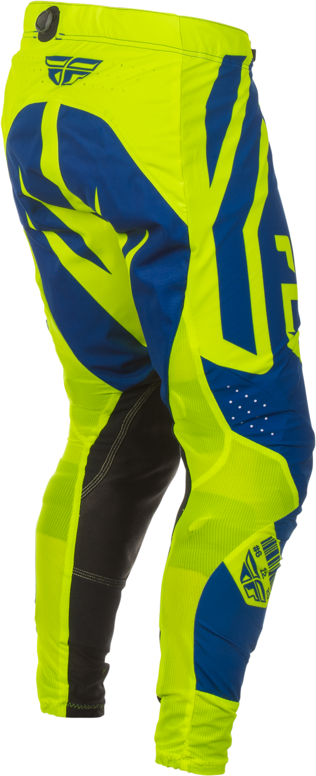 Fly Racing Lite Lancer Offroad Pants Men’s US 32 Navy and Hi-Vis Yellow