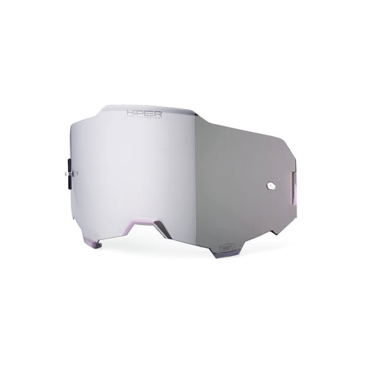 100-Percent Armega/Armatic Hiper Mirror Silver Offroad Eyewear Lens Part 59055-00003