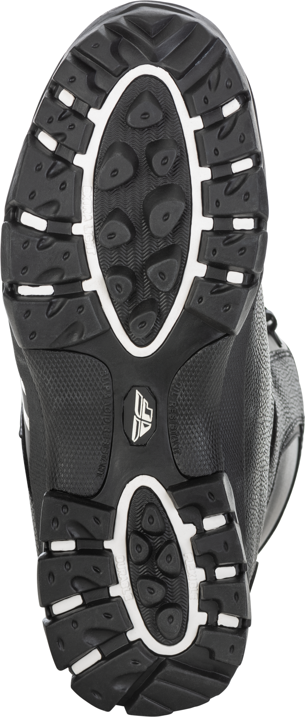 Fly Racing Marker Boot Black Size 6 – Men’s Snow Terrain Footwear with Hydroguard Waterproof System