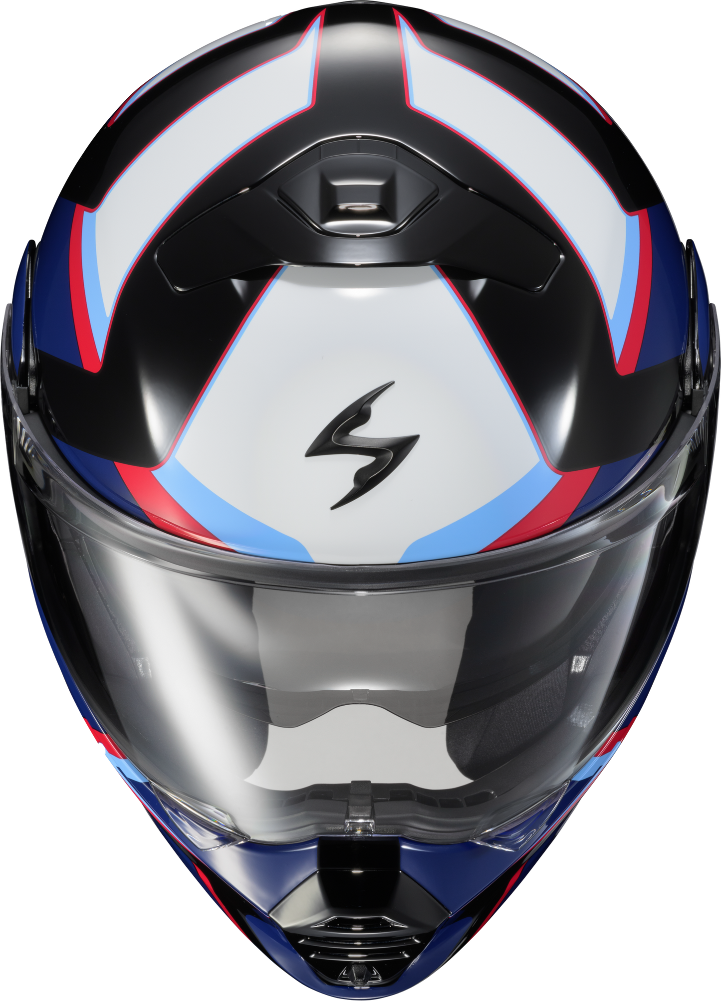 SCORPION EXO Exo-GT930 Transformer Modular Helmet Blue/Red 2X-Large