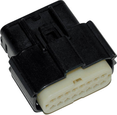 NAMZ CUSTOM CYCLE MX-150 Series 16-Pin Female Connector for Fairing Harness - Black