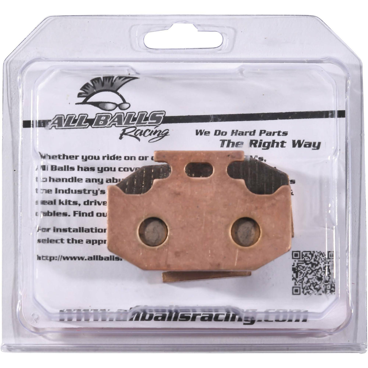 ALL BALLS Brake Pad Kit Sintered for Kawasaki KX250 and KDX 200 Offroad Motorcycles