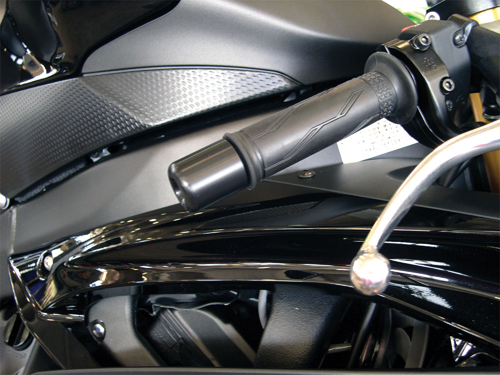 SHOGUN Bar End Sliders Black for Yamaha YZF-R1 - Model 71-1162