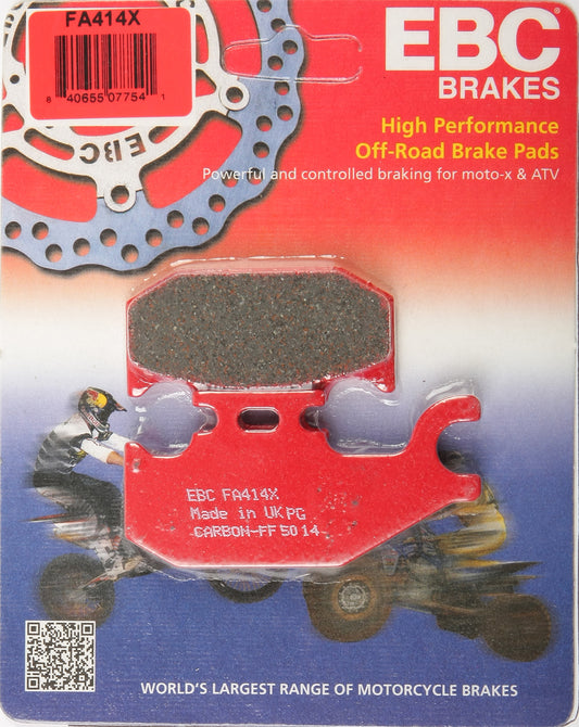 EBC FA414X Brake Pads for Suzuki ATV/UTV Models - Reliable Performance and Durability