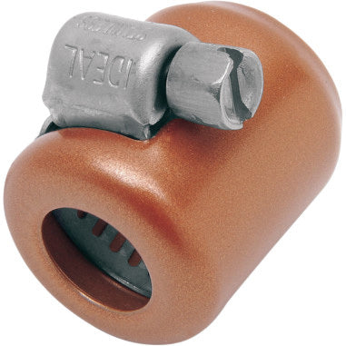 NAMZ CUSTOM CYCLE NHC-C206 Copper 3/8 inch ID Hose Clamps, 6-Pack for V-Twin Electrical Applications