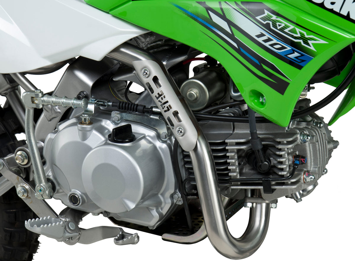 Yoshimura RS-2 Full Exhaust System for Kawasaki KLX110 - Performance Offroad Motorcycle Upgrade