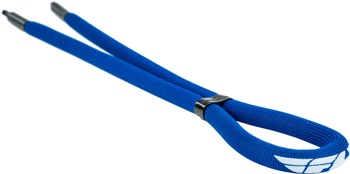 Fly Racing Adjustable Eyewear Floater in Blue with Floating Retainers