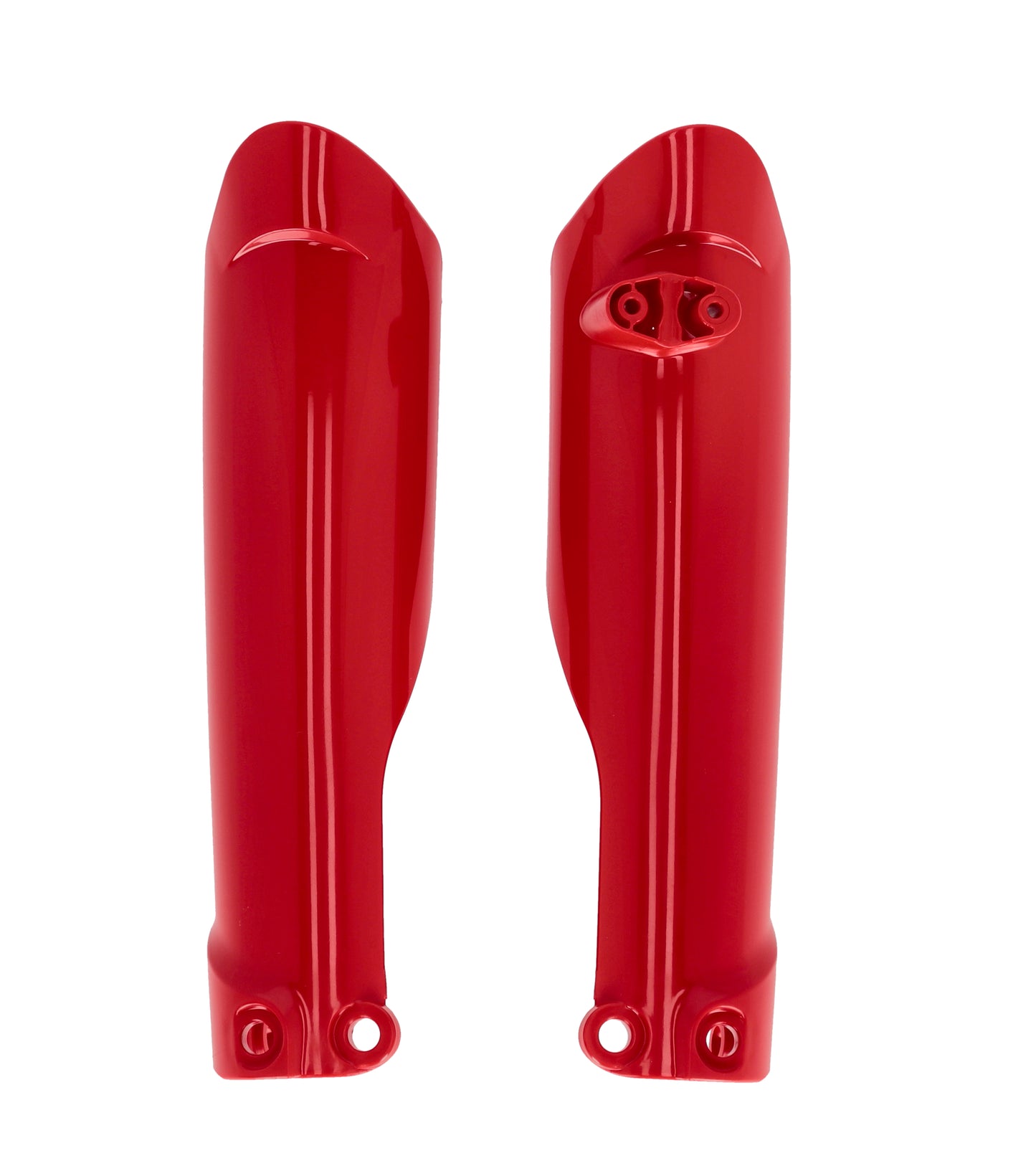 Acerbis Lower Fork Cover Set in Red for Gas-Gas MC 50 and MC-E 5 (2021-2024)