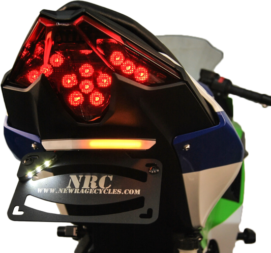 NEW RAGE CYCLES N500-FE-S-SE Fender Eliminator Kit for Kawasaki Ninja 500 KRT Edition SE ABS