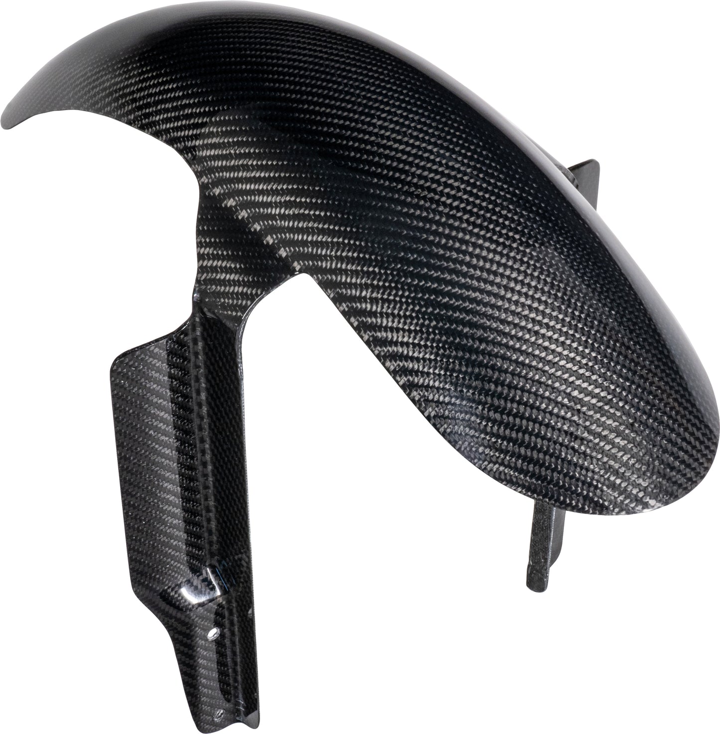 HOFMANN DESIGNS Carbon Fiber Front Fender for M8 Softail with Inverted Front End – Fits Harley Davidson Low Rider S and ST Models 2019-2023
