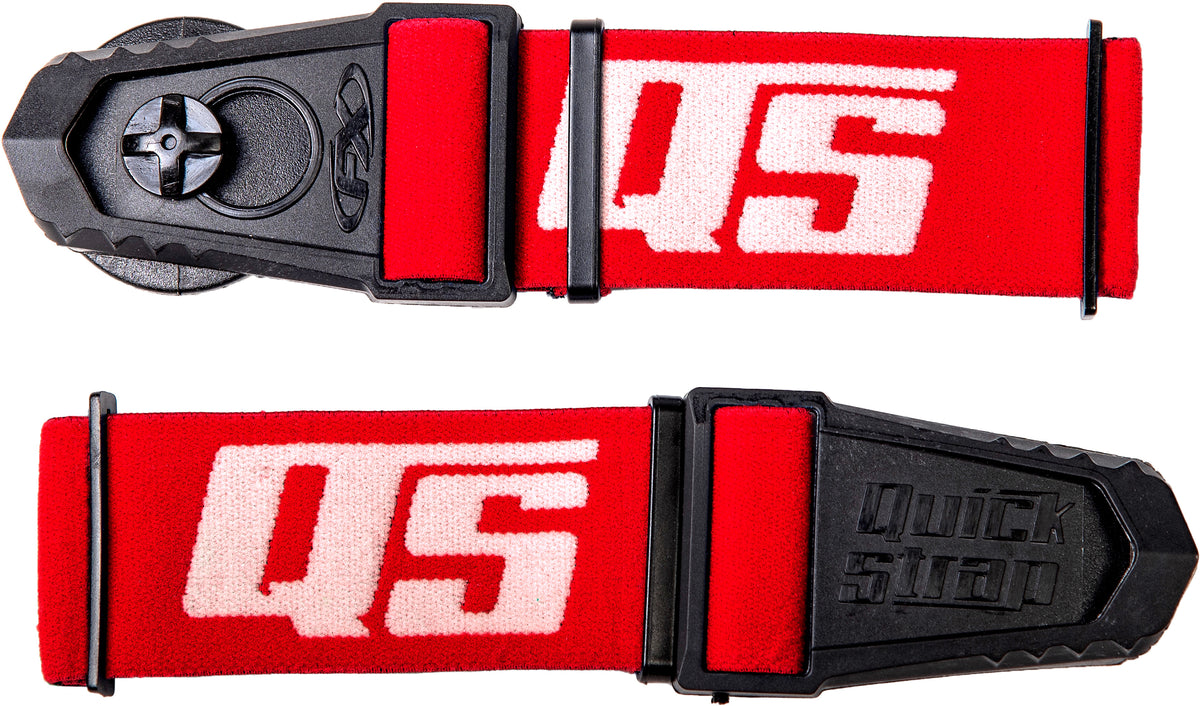 Quick Straps Red - Easy-to-Use Eyewear Strap for Goggles by QUICK STRAP Part QS-15