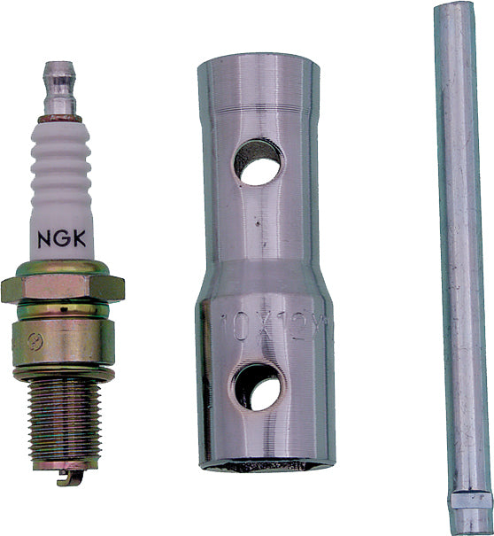 Fire Power 84-04100 Three Way Spark Plug Wrench for 10mm, 12mm, and 14mm Plugs