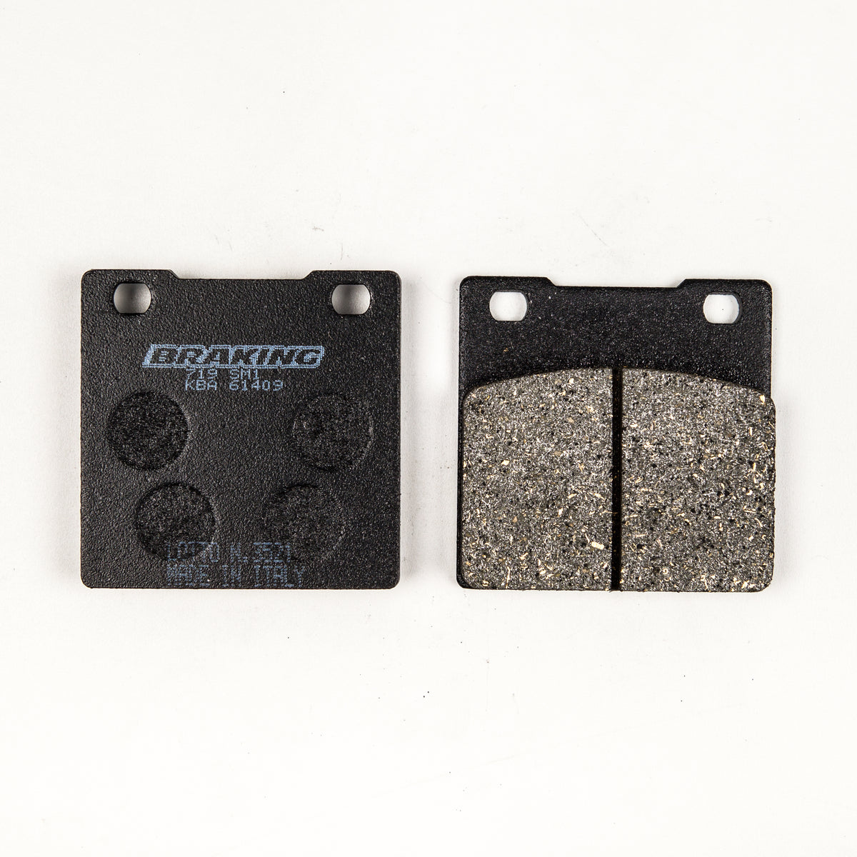 BRAKING Brake Pad Set for Kawasaki ZRX1200 and ZX1200 Ninja – Semi Metallic Street Brake Pads Part #719SM1
