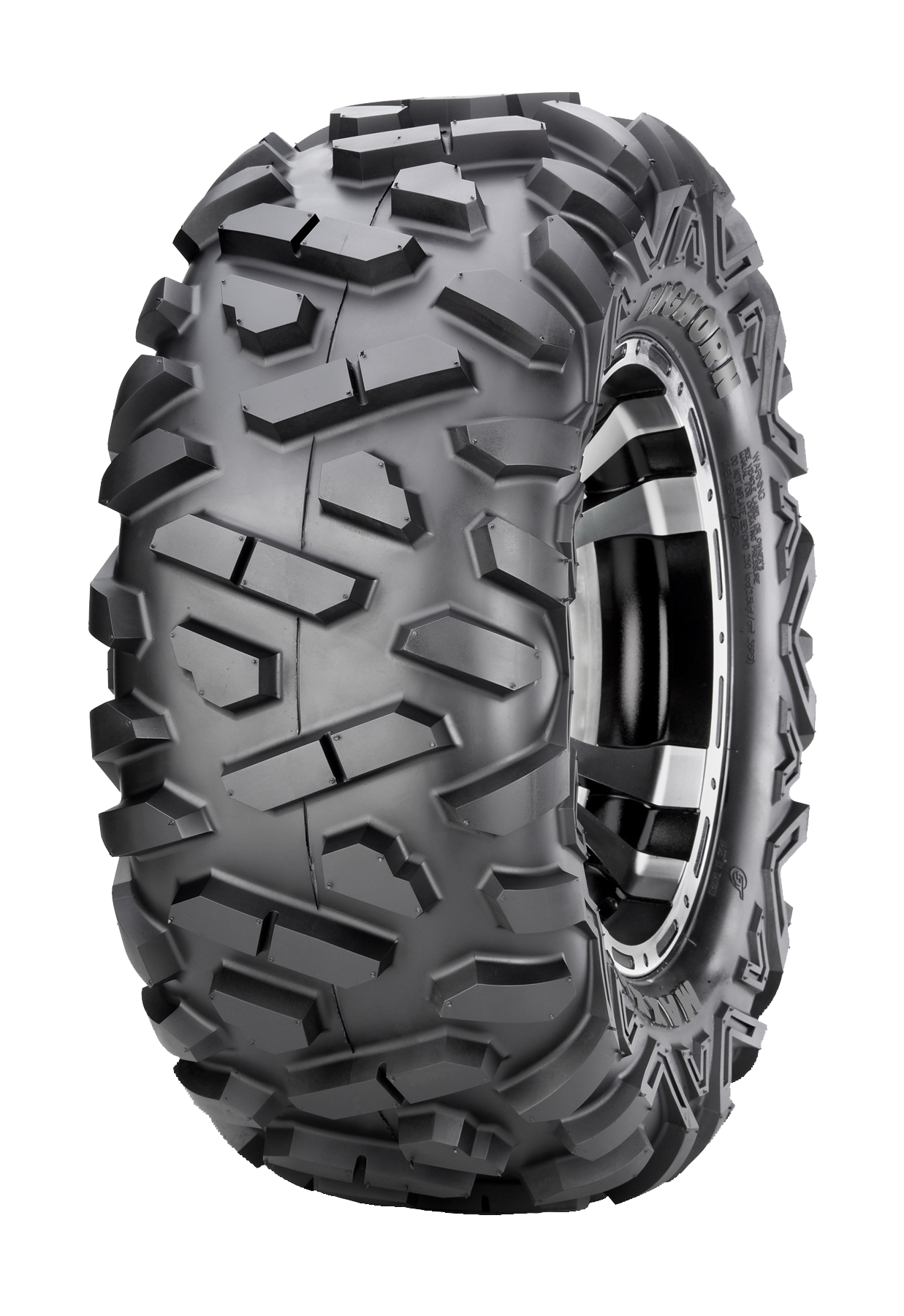 Maxxis Bighorn Rear 25x10R12 ATV/UTV Tire – Radial Construction with 6PR Ply for Off-Road Performance