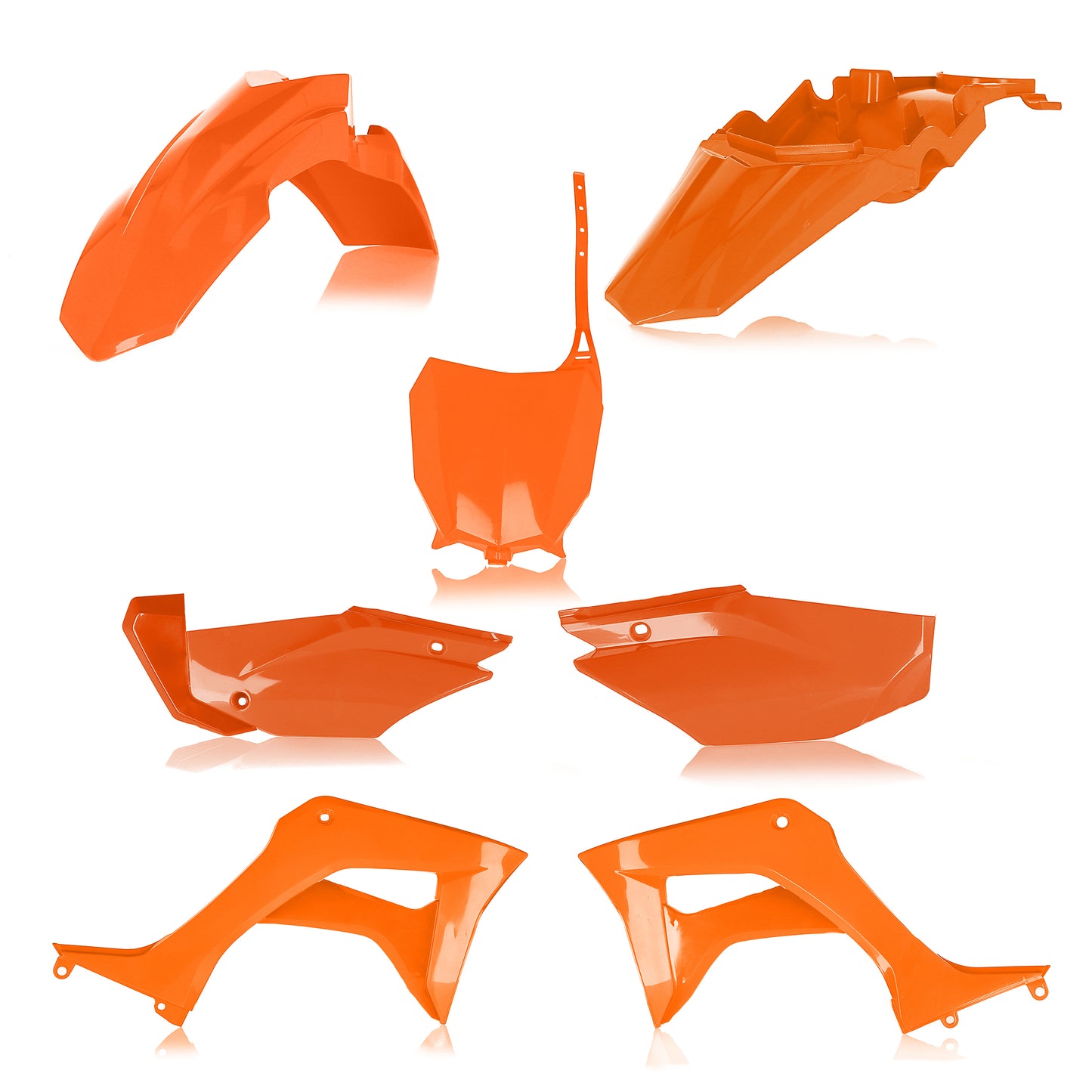 ACERBIS Full Plastic Kit Hon Orange for Honda CRF110F (2019-2025)