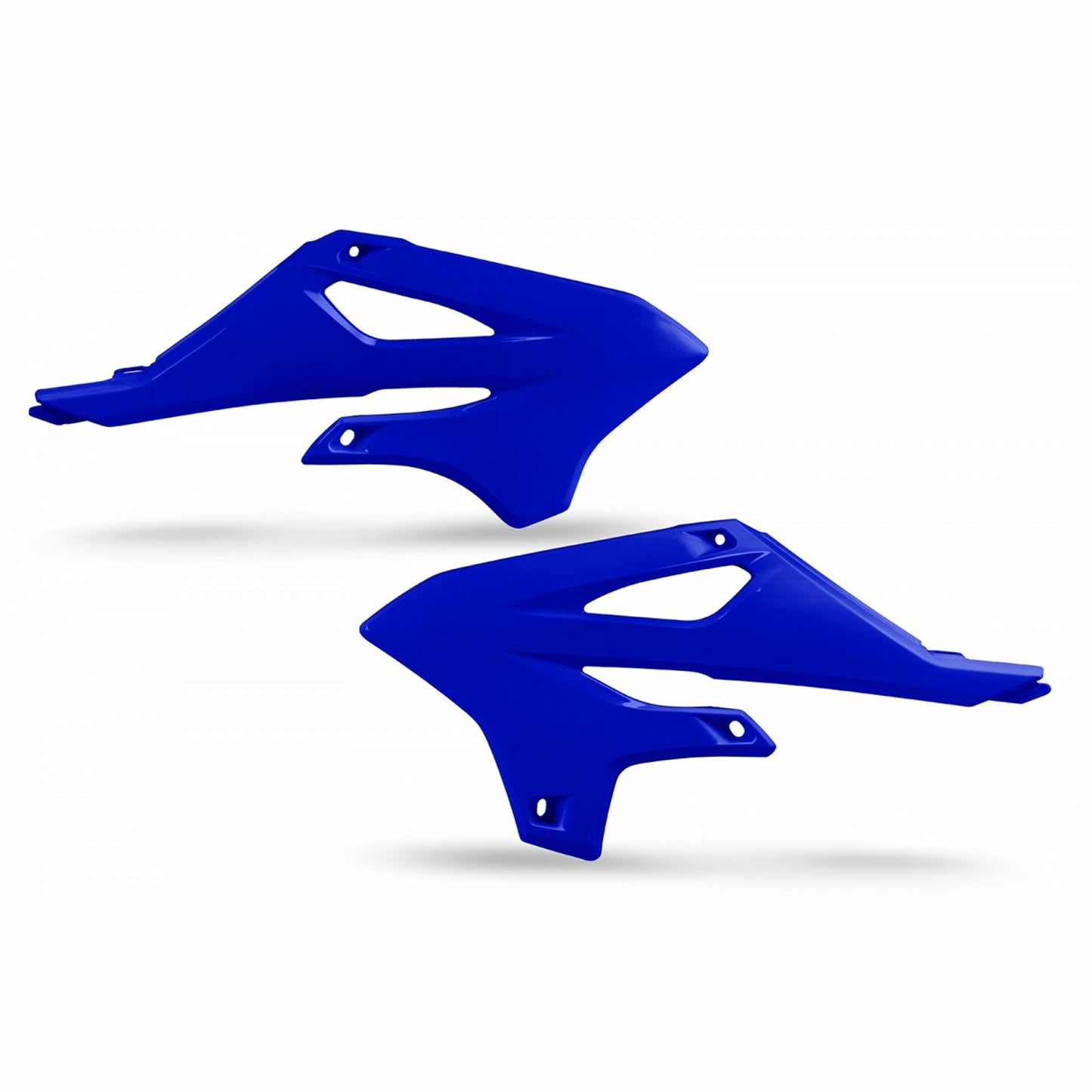 POLISPORT Radiator Shrouds for Yamaha YZ85 – Blue Offroad Replacement Body Parts Part #8477800001