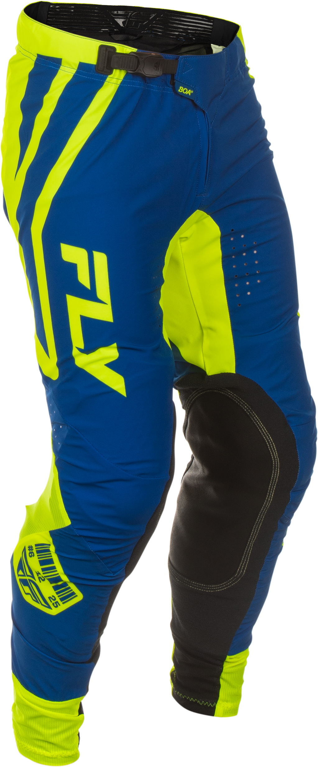 Fly Racing Lite Lancer Offroad Pants Men’s US 32 Navy and Hi-Vis Yellow