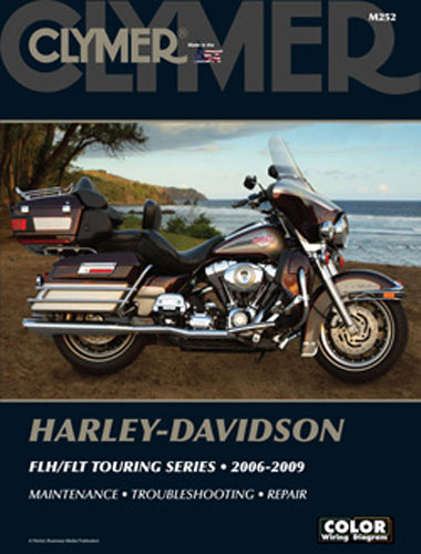 Clymer Harley FLH/FLT Repair Manual - V-Twin Motorcycle Maintenance & Repair Guide