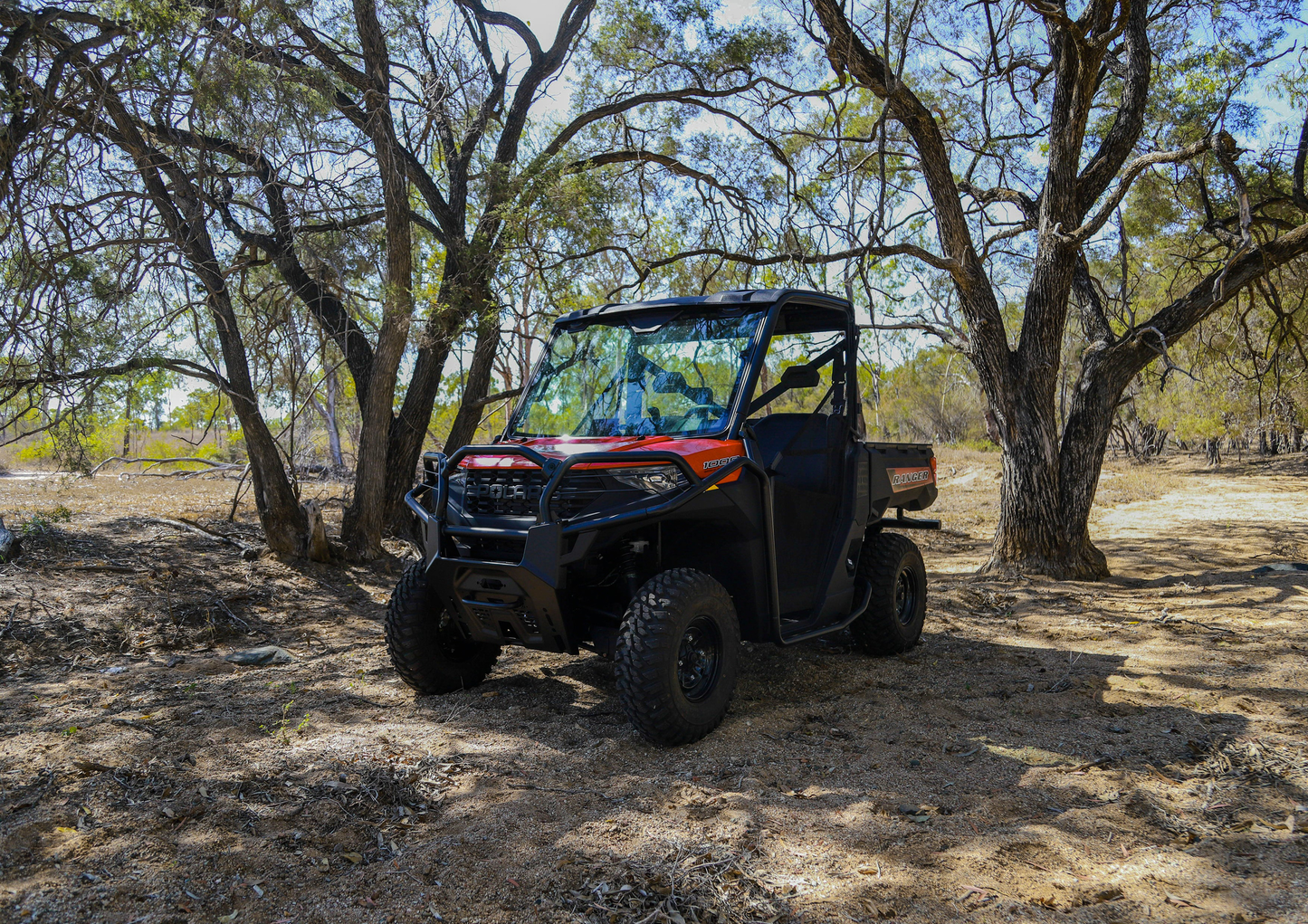 RIVAL POWERSPORTS USA Steel Front Bumper for ATV/UTV - Model 2444.7458.2