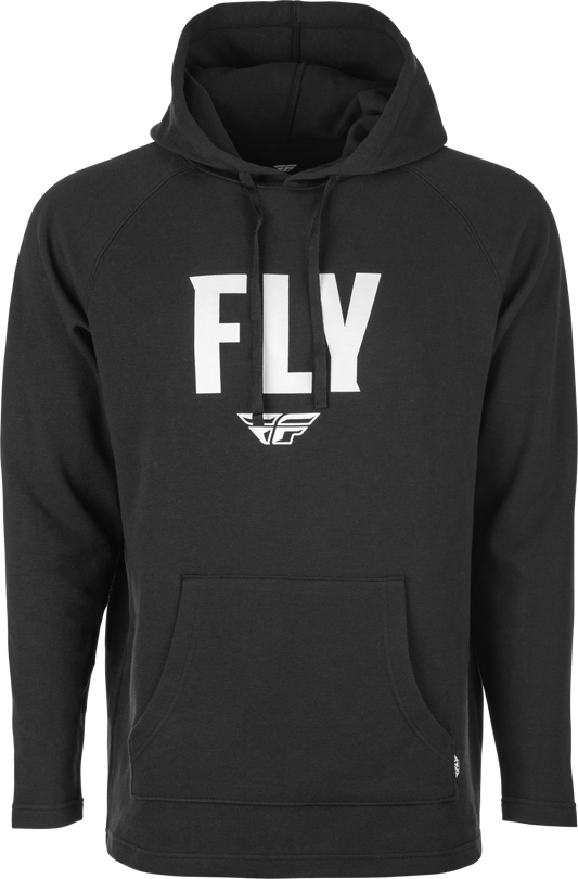 Fly Racing Weekender Pullover Hoodie Black/White X-Large for Men