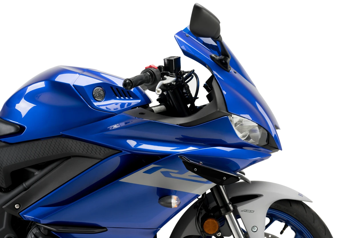 PUIG Sport Side Spoilers Black for Yamaha - Part 3739N