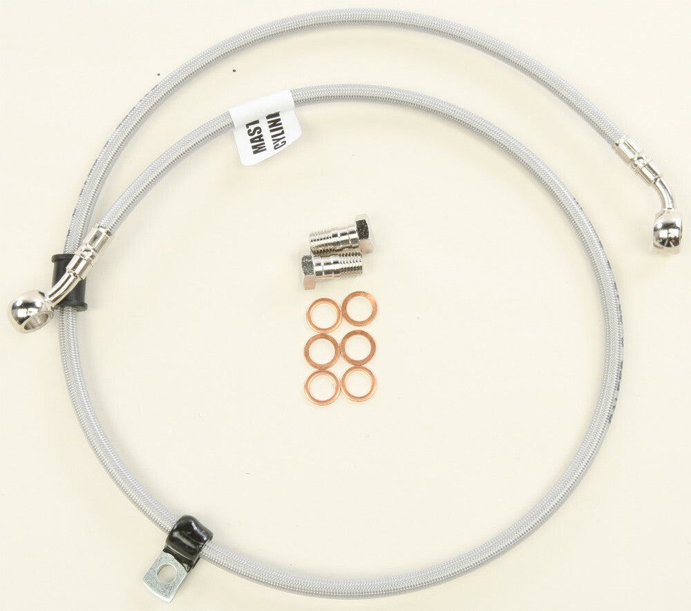 GBRAKES FK003D872-1 2 Line Front Brake Line Kit for Street Bikes