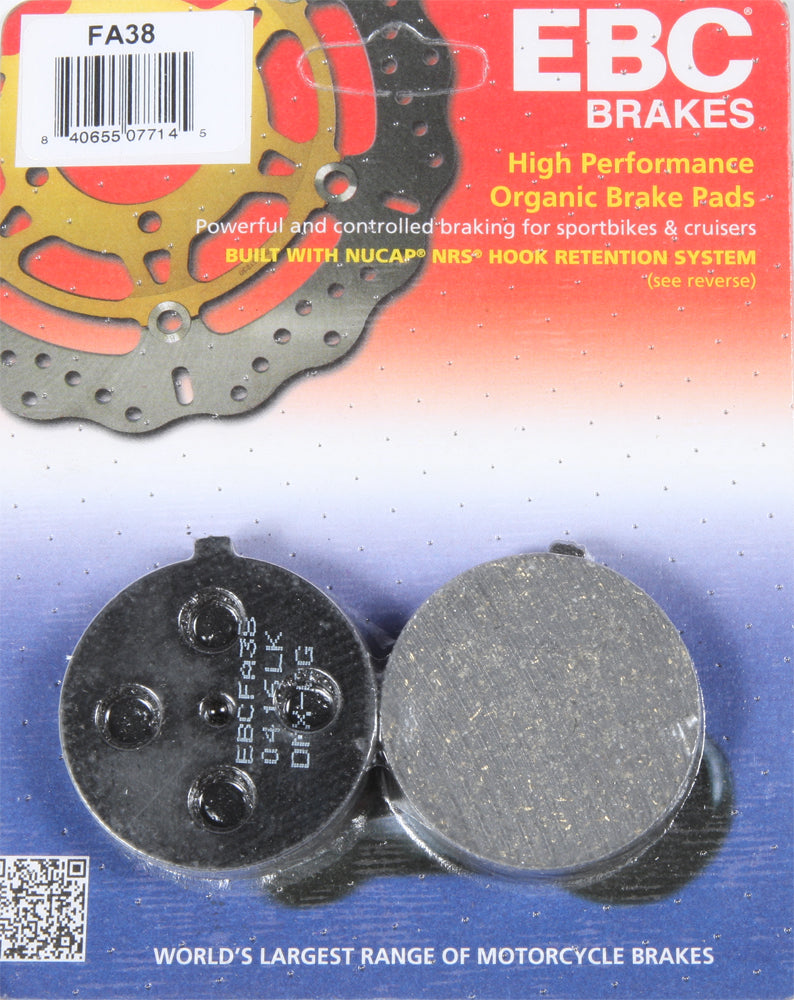EBC FA38 Street Brake Pads for Suzuki GS Series Motorcycles