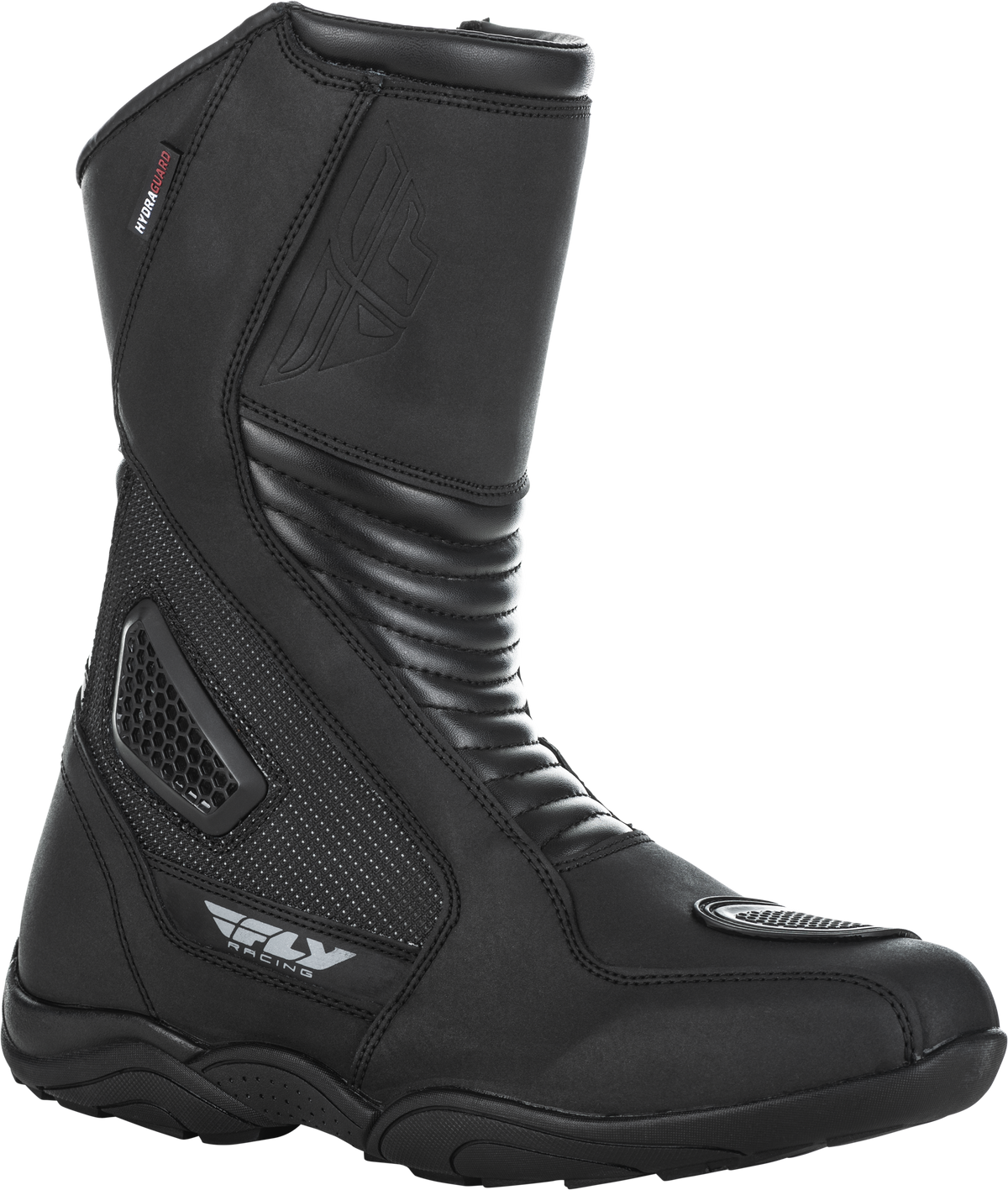 Fly Racing Milepost Boots Black US Size 13 - Durable Street Footwear with Weatherproof Technology