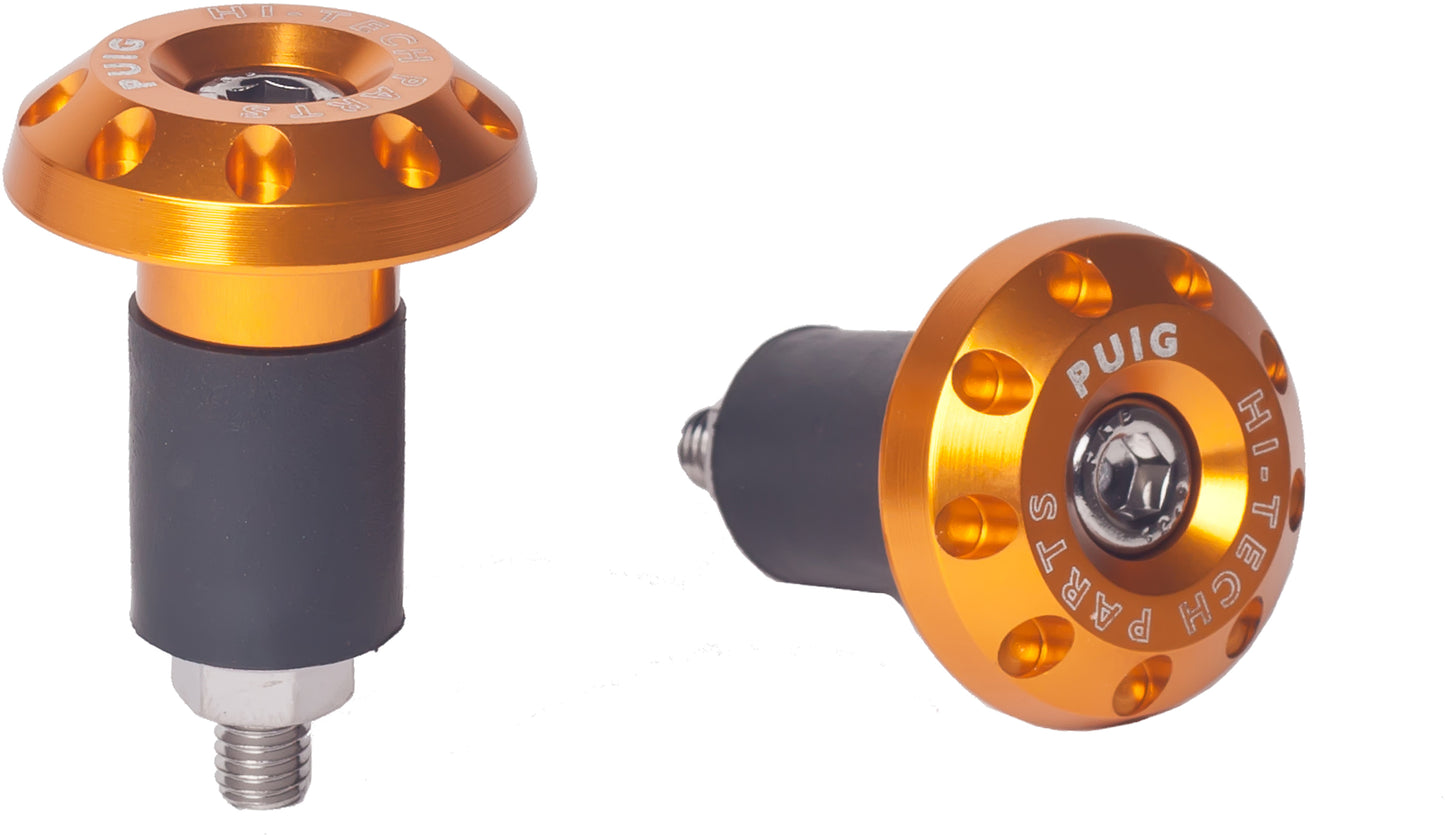 PUIG Bar Ends Race Universal Gold for Motorcycle Handlebars & Controls