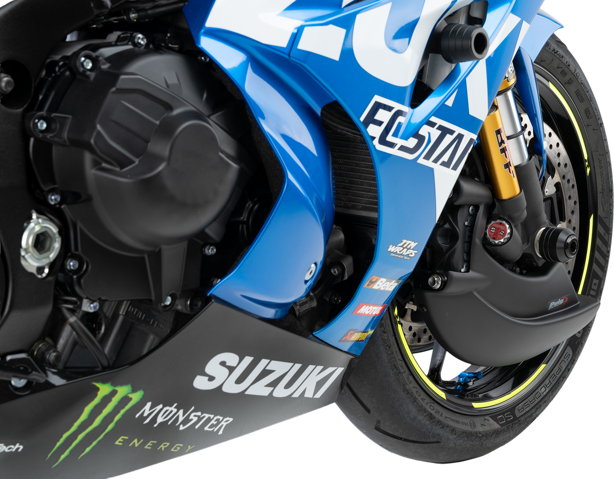 PUIG Brake Cooler Matte Black for Suz - Part Number 22405J