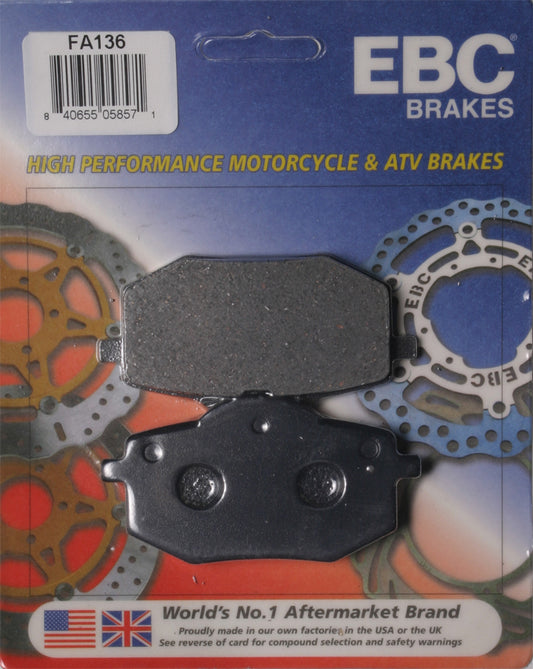 EBC FA136 Brake Pads for Yamaha XV535 Virago (1987-1994) - Street Performance