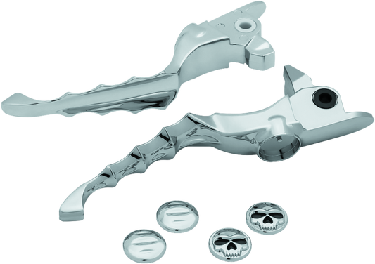 Kuryakyn Zombie Lever Set 17-20 Touring Chrome