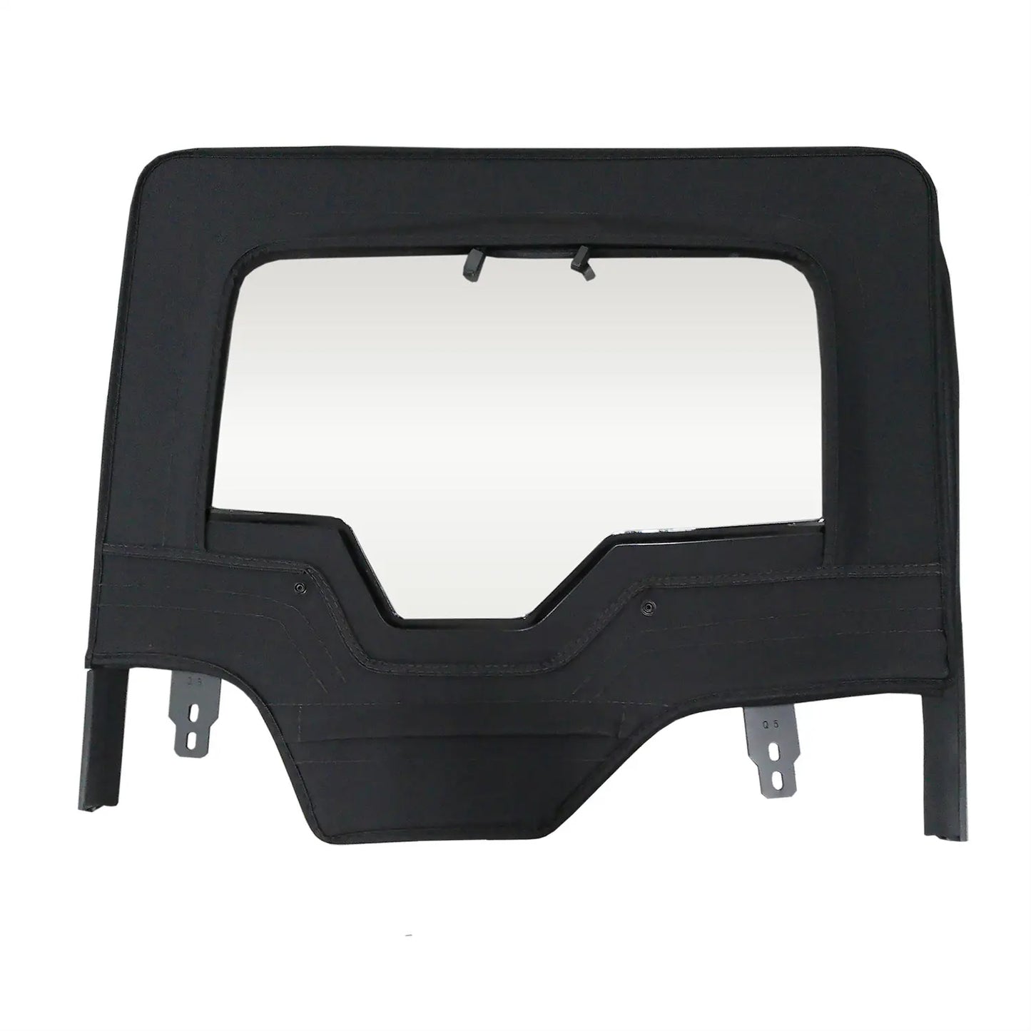 KOLPIN Rear Upper Soft Doors for ATV/UTV – Easy Install, Aluminum Handles & Splash-Resistant D-Trim Seals