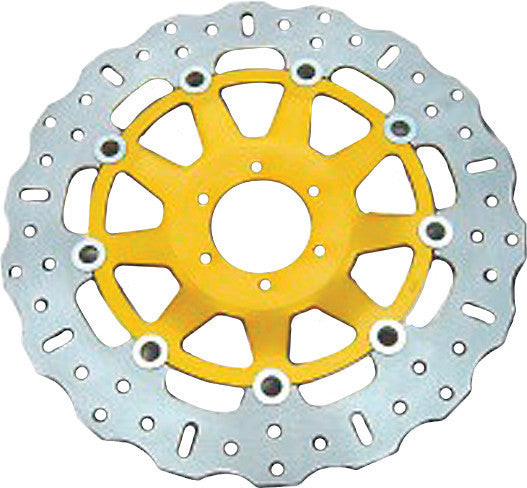 EBC MD2102XC Contour Street Brake Rotor for Yamaha YZF-R1 (2007-2014) with Stainless Steel and Scraper Slot System