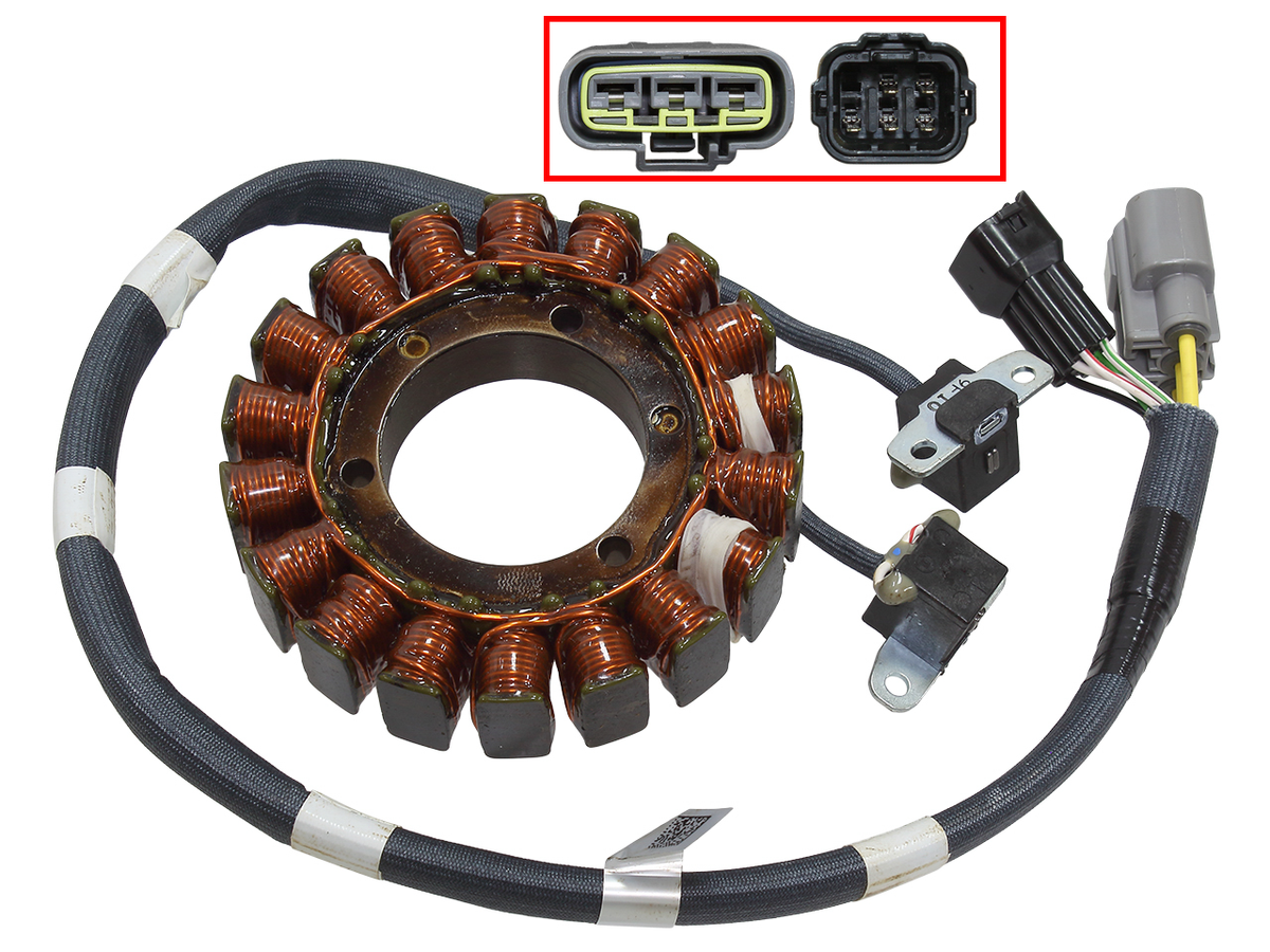SP1 Stator Assembly for Polaris Snowmobiles - Part No. SM-01372