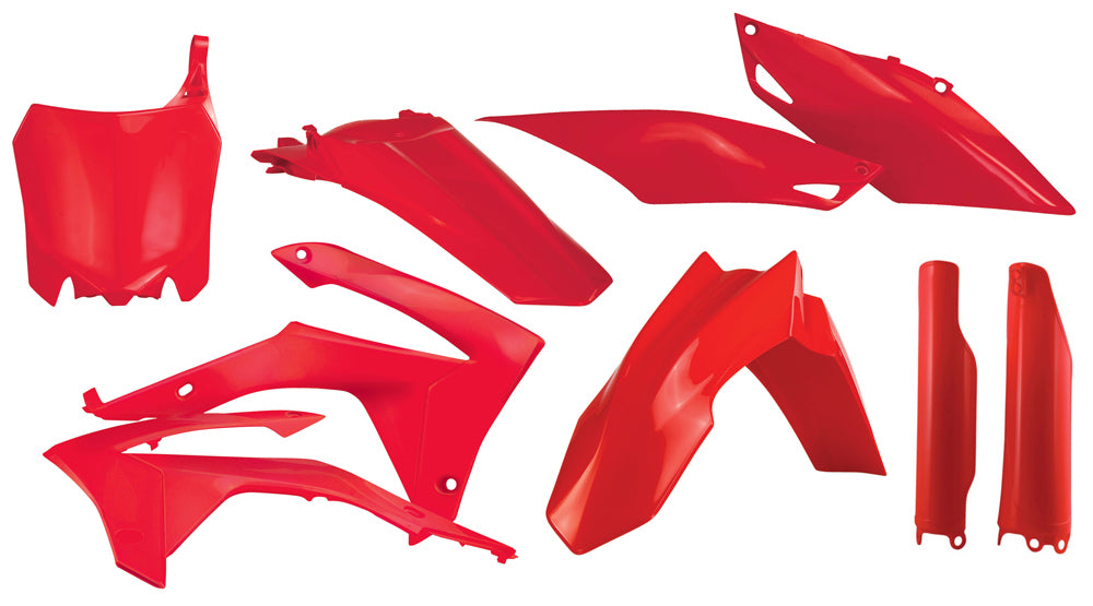 ACERBIS Full Plastic Kit for Honda CRF450R and CRF250R (2013-2017) - Red