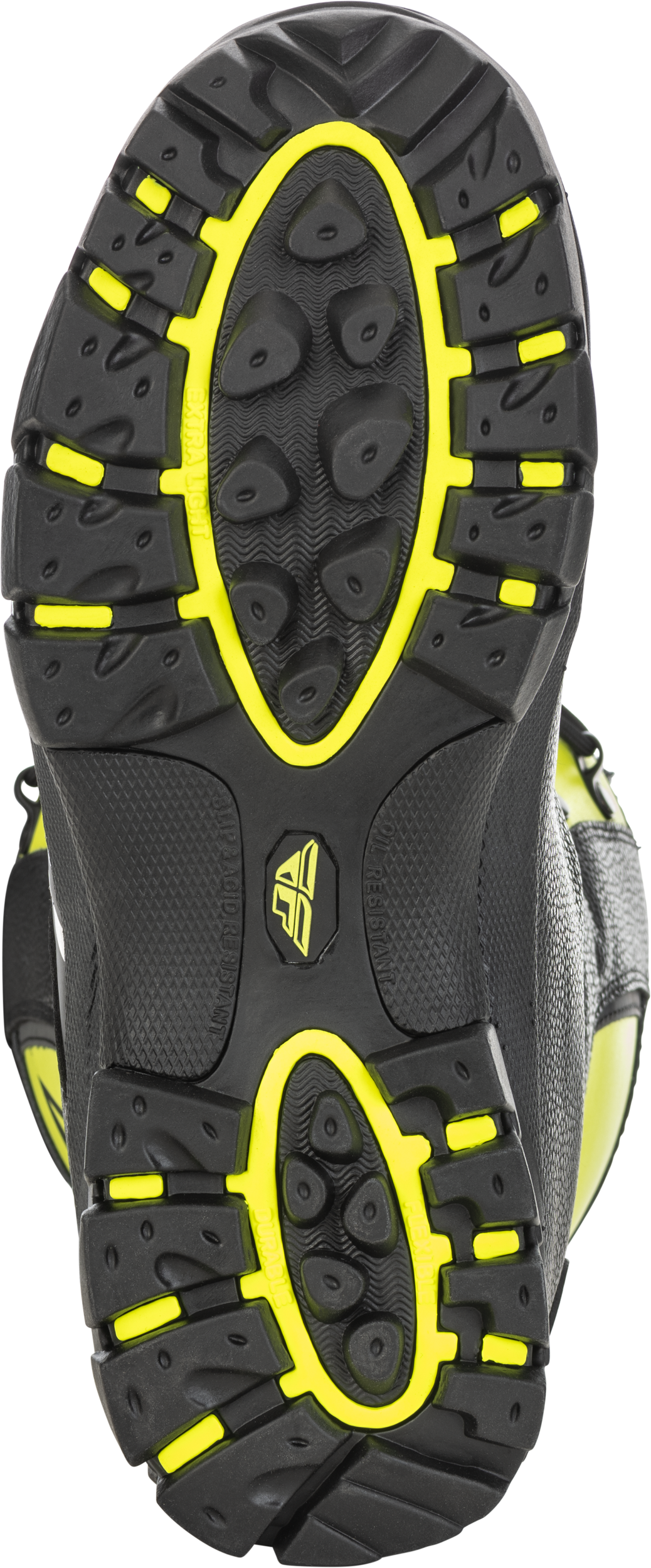 Fly Racing Marker Boot Men’s US 14 Black, Grey & Hi-Vis Yellow Snow Boots