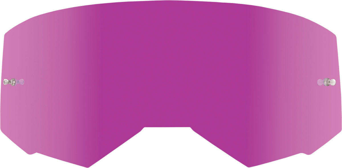 Fly Racing Youth Single Lens with Pink Mirror and Smoke Tint - Model FLC-027