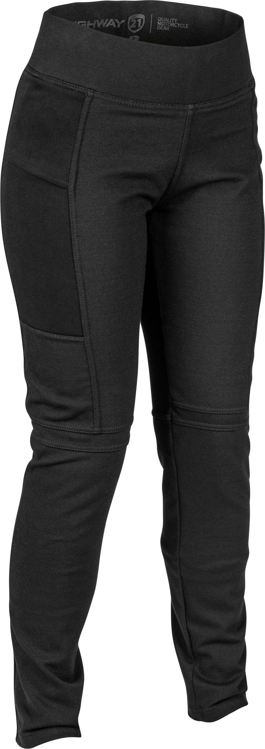 Highway 21 Phoenix Leggings Black Size US 02 – Durable Motorcycle Riding Pants with Armor Compatibility