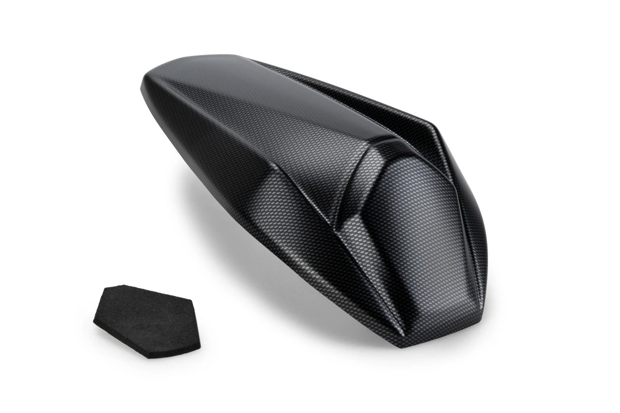 PUIG Rear Seat Cowl Carbon for Kawasaki Street Bikes - Part 20706C