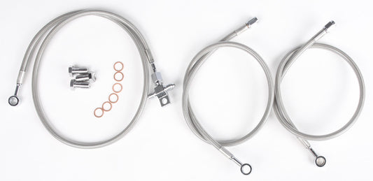 Streamline LTR450-2F-2 Front Brake Line for Suzuki LT-R450 Quadracer (2006-2009)